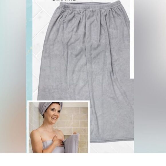 Norwex Spa Wrap Graphite limited edition NWOT - Picture 1 of 10